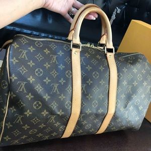 Authentic Louis vuitton keepall 45
